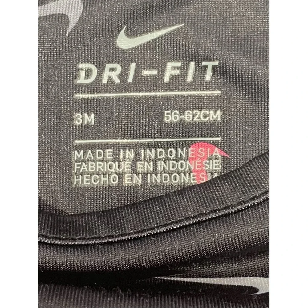 Nike Dri Fit Baby Girls Tank Dress Swoosh Logo 3M 3-6 Months Pink All Over Print